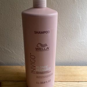 Wella Invigo Blonde Recharge color, refreshing shampoo jumbo bottle
